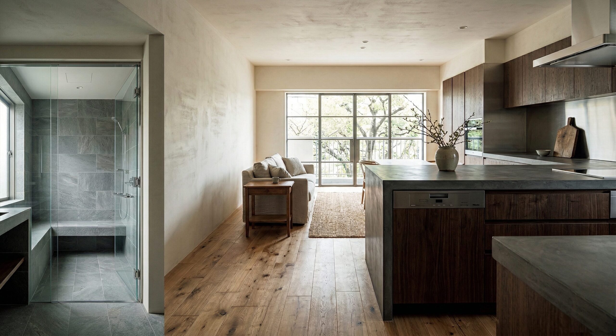 大阪のデザインリノベーション事例集｜ハイエンドな素材と設備で創る上質な空間